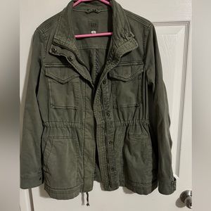 Gap | utility jacket | olive green | s